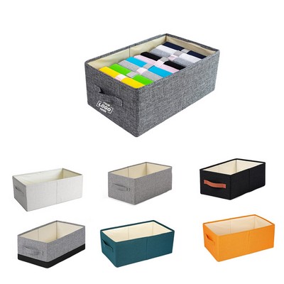 Fabric Storage Bins Cube With Double Handle