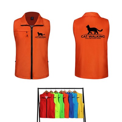 Volunteers Activity Full Zipper Vest