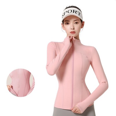 Full Zip-up Yoga Athletic Jacket