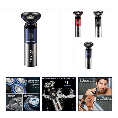 Electric Waterproof Grooming Shaver