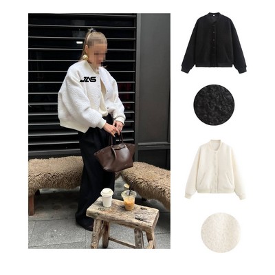 Lamb Fur Pilot Jacket