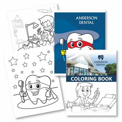 Custom Printed Logo'd Coloring & Activity Book