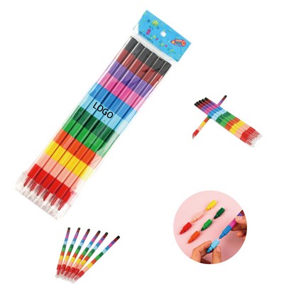Stackable Square Crayons
