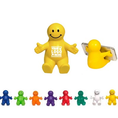 3.7 Inch Squeezable Smile Phone Holder