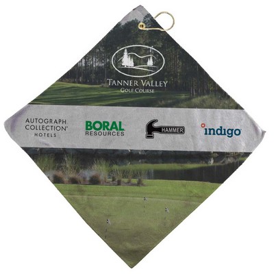 16" x 16" Microfiber Golf Towel