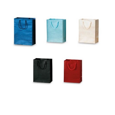 Short Textured Paper Rope Bags