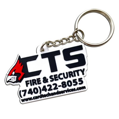 2'' Customer PVC Keychain