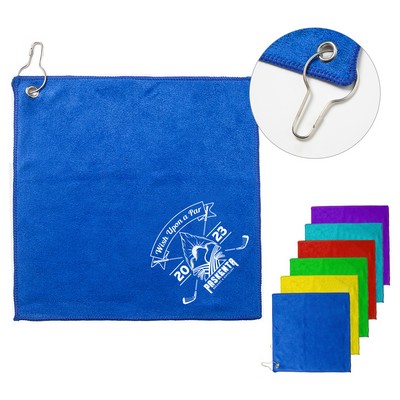 Golf Towel with Hook