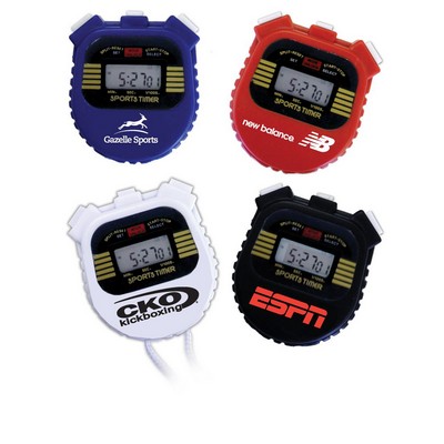 Digital Stop Watch with Chronometer & Alarm