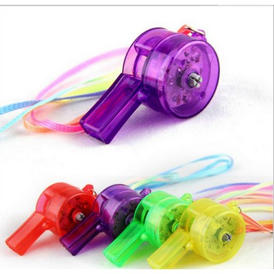 LED Flashing Party Cheering Whistle
