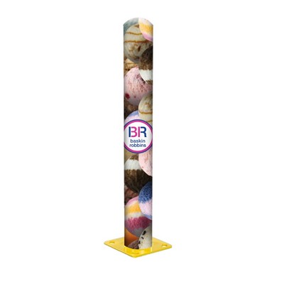 4.5"Dia x 52"H Bollard Cover
