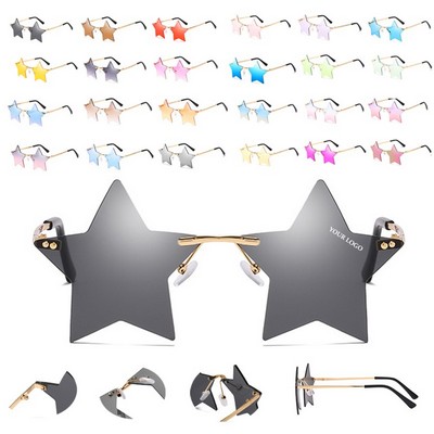 Pentagram Personalized Trendy Party Eyeglasses