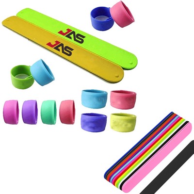 Custom Silicone Slap Bracelet