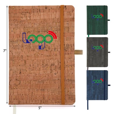 Woodgrain Patterned Writing Journal Notebook
