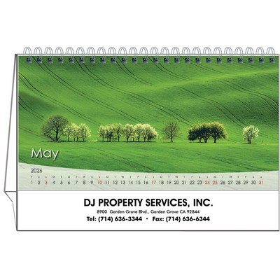 Reflections 2026 Desktop Calendar w/Flexible Easel