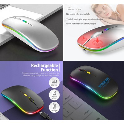 Promotek iBank® LED Wireless Mouse with Built-in rechargeable battery
