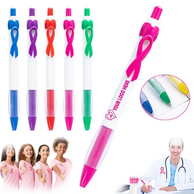 Awareness Ribbon Ballpoint Pen-Multi-Cause Support