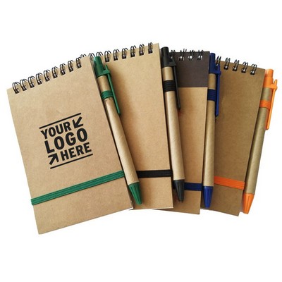 Spiral Notebook w/Pen