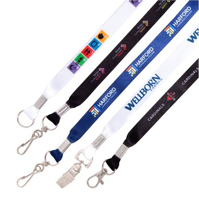 5/8" Dye Sublimated Lanyard