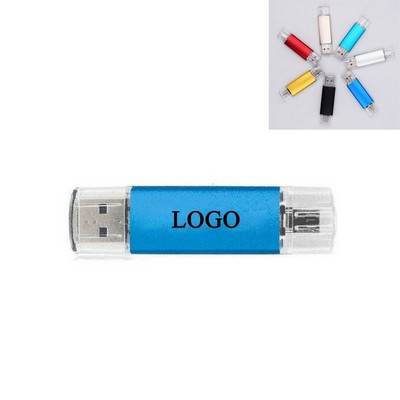 2GB Micro Adapter USB Flash Drive Thumb Drive Memory Stick