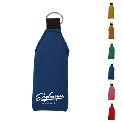 Round Neoprene Keychain