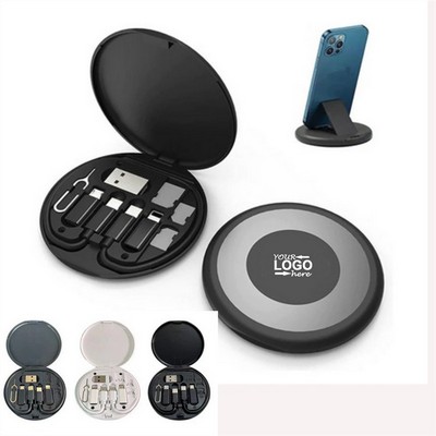 Multifunctional 6 in 1 Cable Set Storage Box