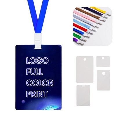 PVC Card With Lanyard