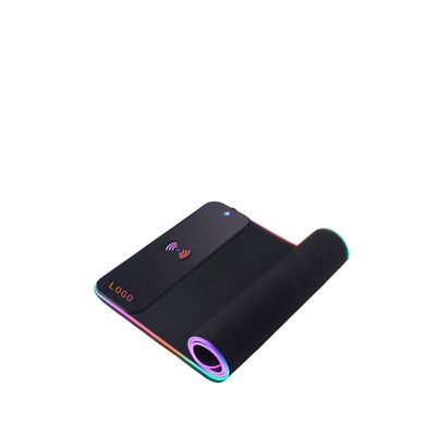 Rgb Wireless Charging Mouse Pad