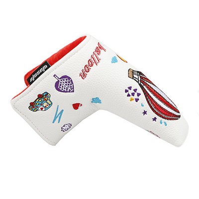 Pu Straight Golf Club Protective Head Cover