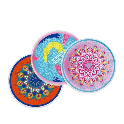 Round Beach Towel