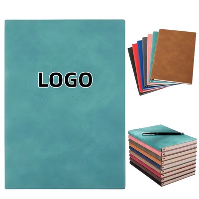A5 Soft PU Leather Journal Notebook