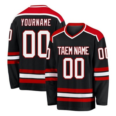 Custom Performance Personalized Sublimated Ice Hockey Jersey