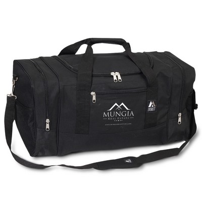 Everest Large Black Sporty Gear Bag