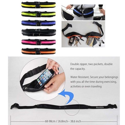 Promotek iBank® Running Belt, Fitness Belt, Sport Waist Pouch for Smartphones