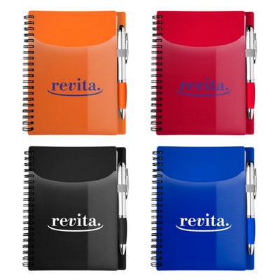 Sorbet Notebook Set with matching pen (PB2571).
