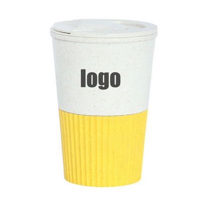 12Oz Wheat Straw Coffee Cup