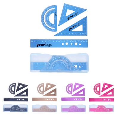 Geometry Ruler Set