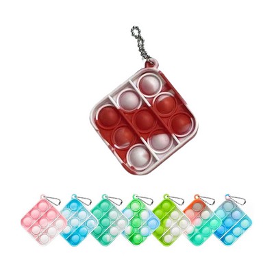 Sensory Bubble Press Toy Keychain