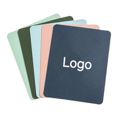 Non-Slip Leather Mouse Pad