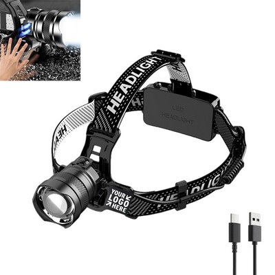 Rechargeable Led Sensor Headlamp