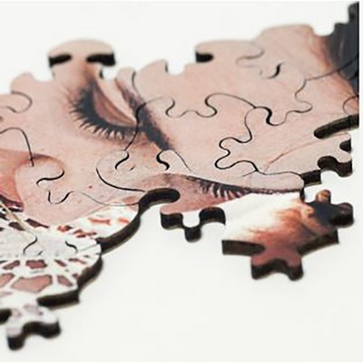 5" x 7" - 58 Piece Retail Quality Irregular Cut Wooden Puzzle