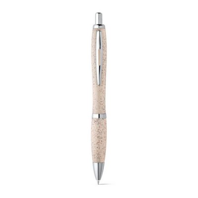 Wheat Straw Fibre Ballpen with Clip