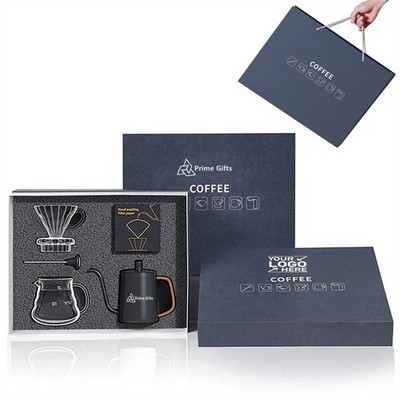 Handcrafted Drip Coffee Maker Gift Set for Coffee Lovers