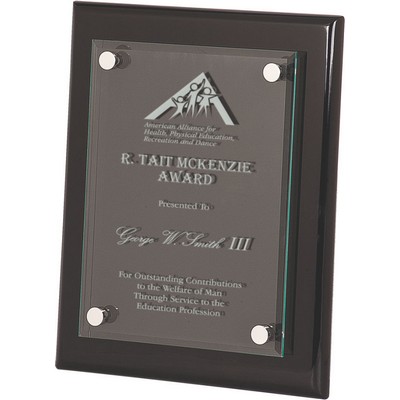 Black Flying High Plaque (8"x10")