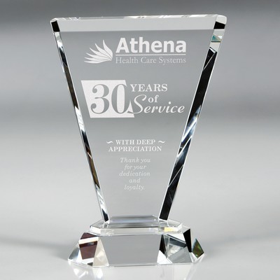 Vortex Clear - Medium optical crystal award