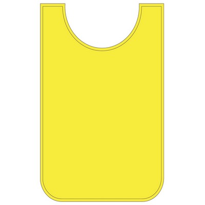 Adult bib vest 15"x24" -elastic side closures -Polycotton