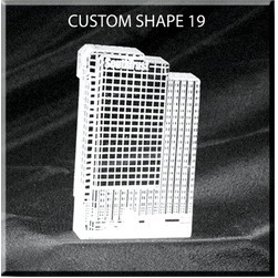 Clear Acrylic Stock Paperweights