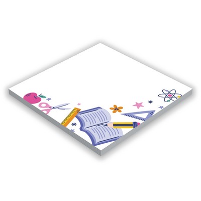4" x 4" Sticky Note Pad with 25 Sheets