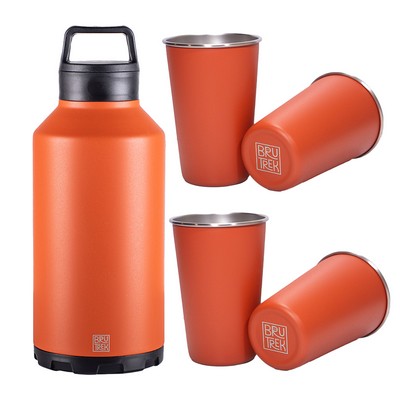 64 Oz. BruTrek® Beer Pack Bundle