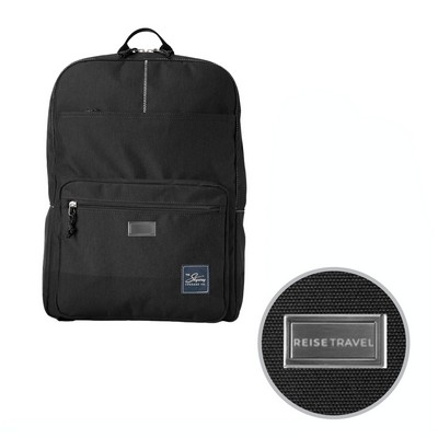 Skyway - Rainier Simple Everyday Backpack - Crater Black